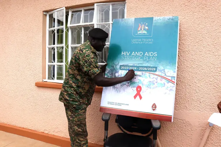 The Uganda Peoples’ Defence Forces (UPDF) launches HIV and AIDS Strategic Plan – 2023/2024 to 2028/2029