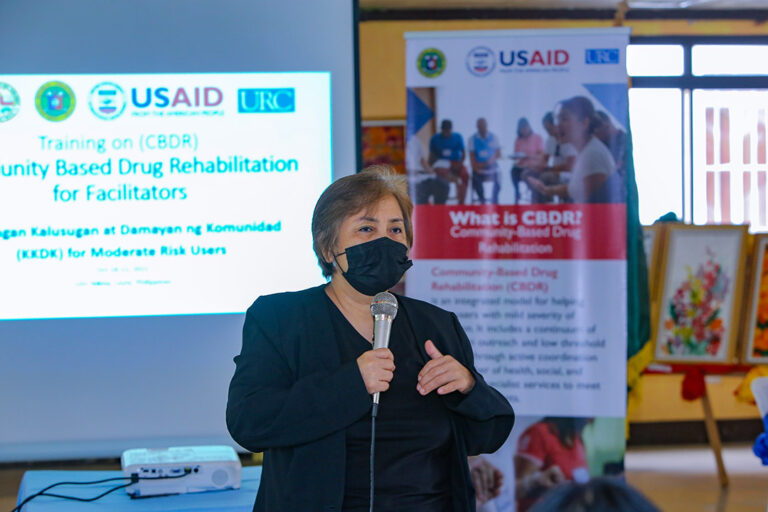 Partnership in the Philippines Helps Small Municipality Integrate Community-Based Drug Rehabilitation into Health Services
